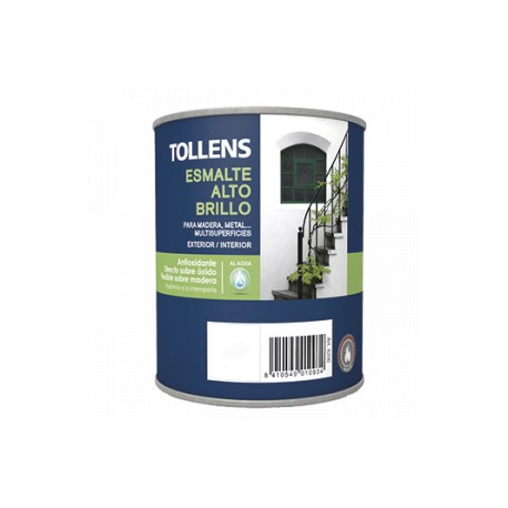 TOLLENS ESMALTE AL AGUA ALTO BRILLO